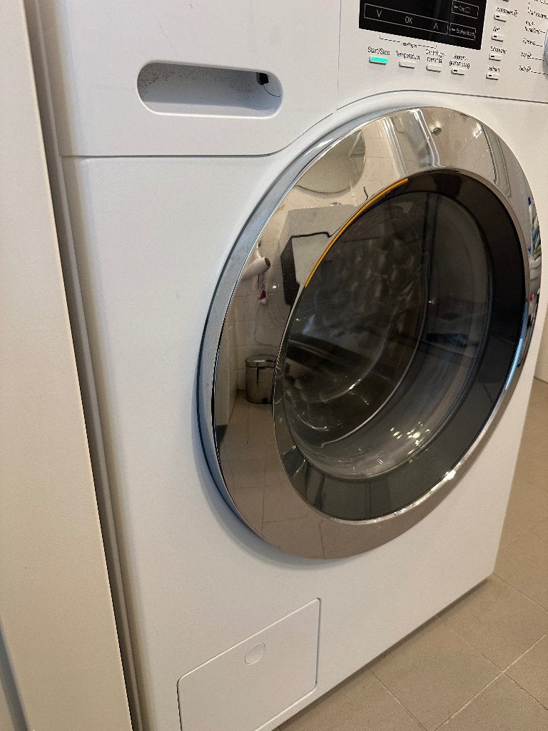 Miele WKF121 W1 PowerWash Wasmachine – 8kg – 1600 Toeren, Ophalen, Gebruikt, 8 tot 10 kg, Handwasprogramma