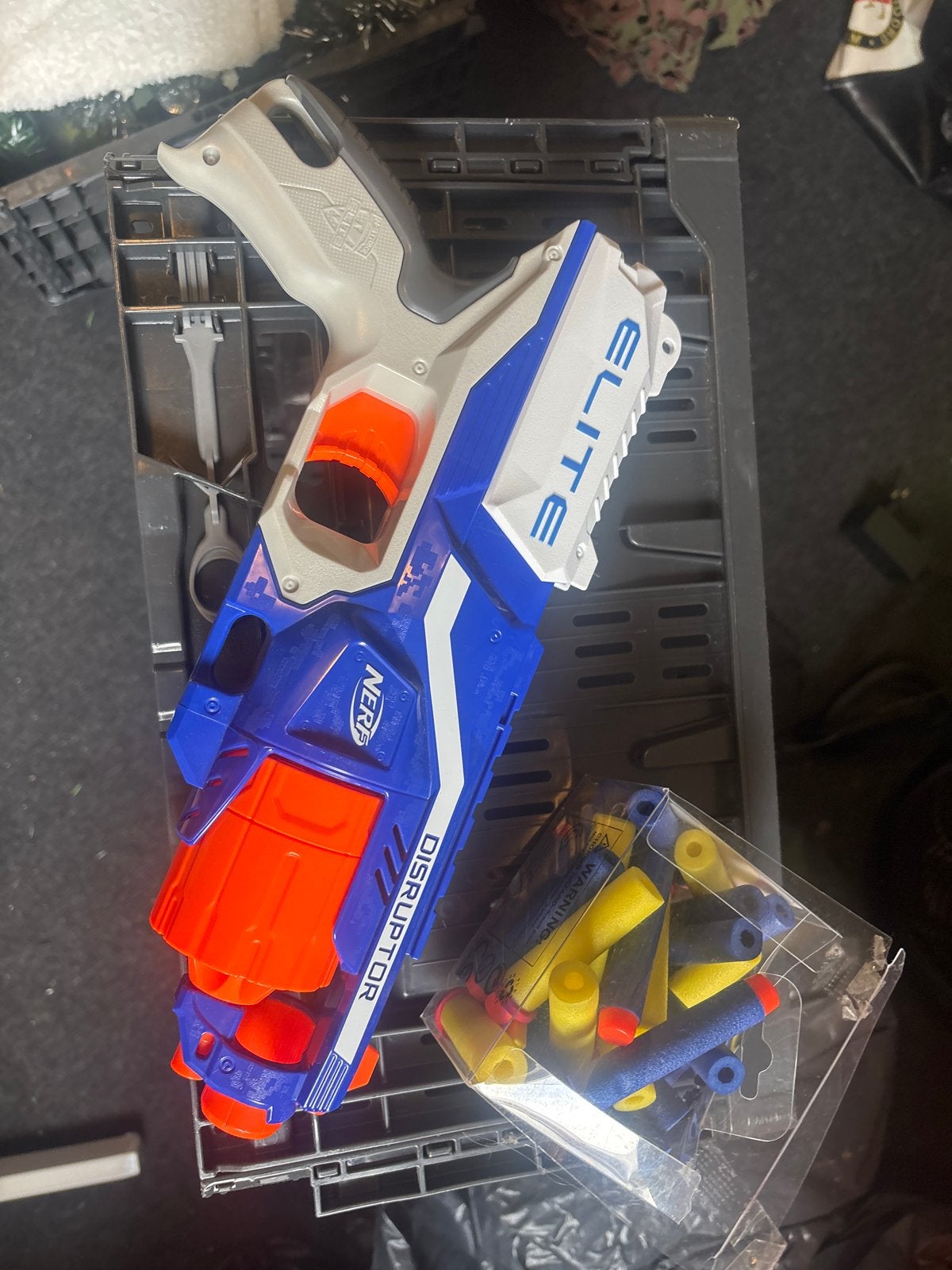 Nerf Elite Disruptor met kogels, Ophalen, Gebruikt, Jongen of Meisje