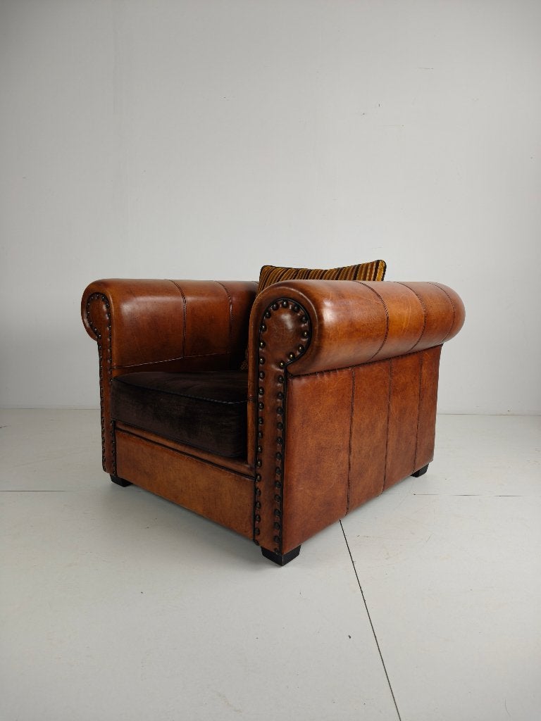 Luxe XL loungefauteuil van schapenvacht – Lounge Atelier, Ophalen of Verzenden