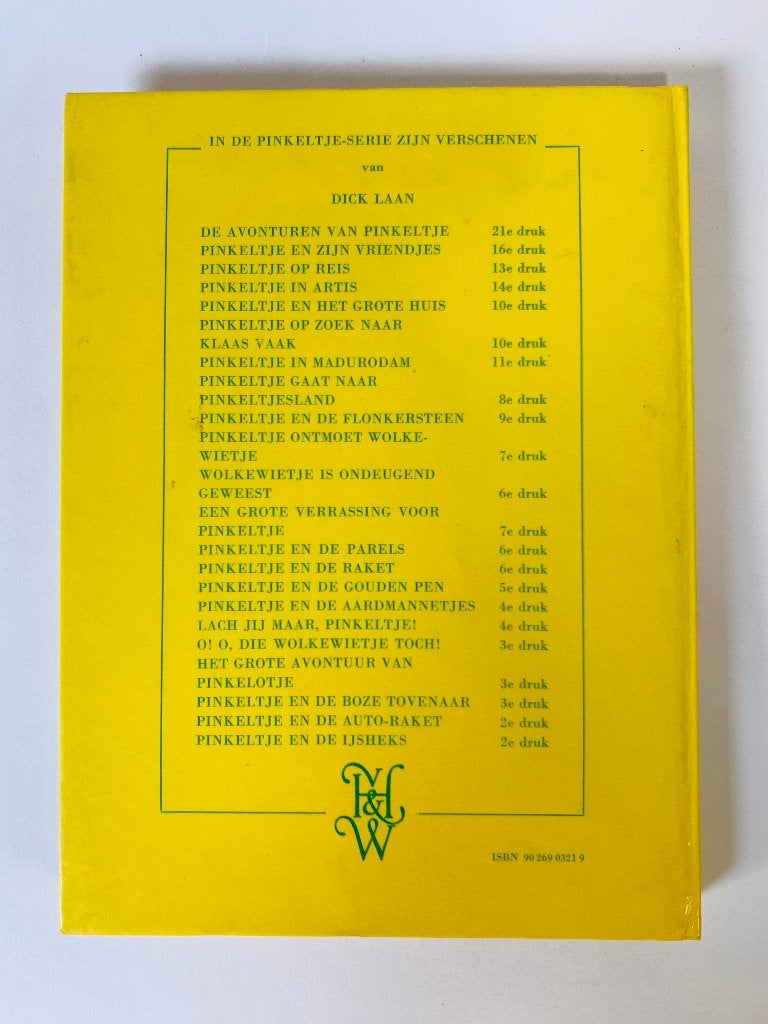 Het Grote Avontuur van Pinkelotje - Dick Laan / Pinkeltje, Boeken, Ophalen of Verzenden, Gelezen, Dick Laan, Fictie algemeen