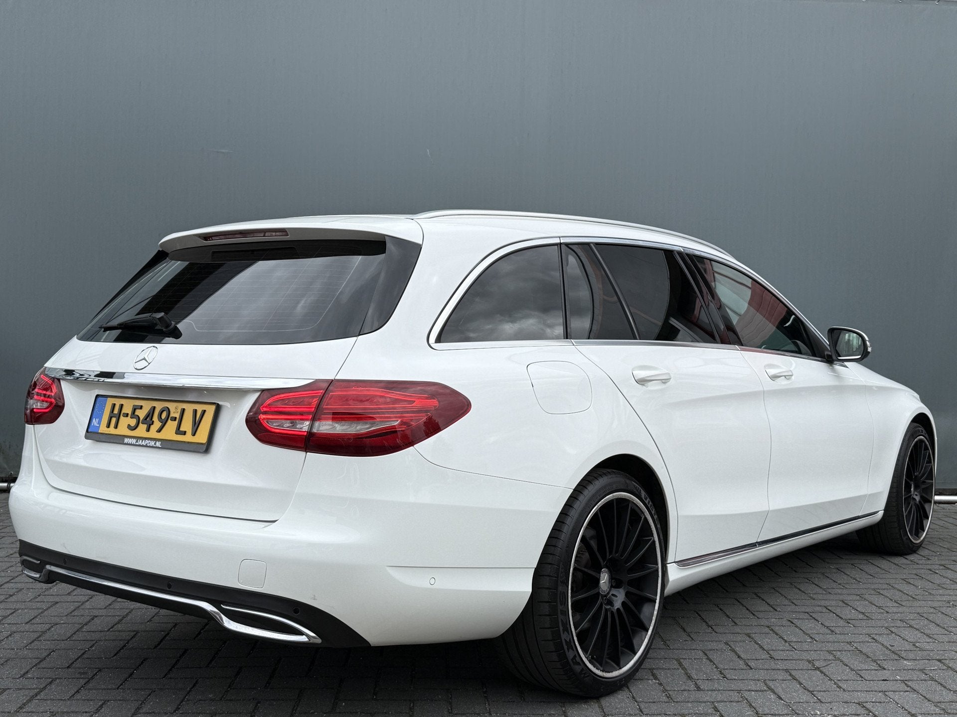 Mercedes-Benz C-Klasse Estate 180 Prestige AUTOMAAT ELEK. AC, Auto's, Automaat, Achterwielaandrijving, Met garantie (alle), Leder en Stof