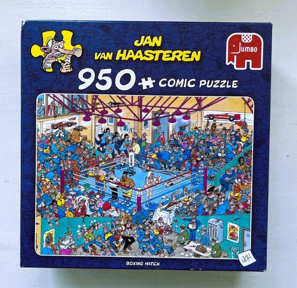 Jan van Haasteren 950 - Boxing Match, Ophalen of Verzenden, 500 t/m 1500 stukjes, Zo goed als nieuw, Legpuzzel
