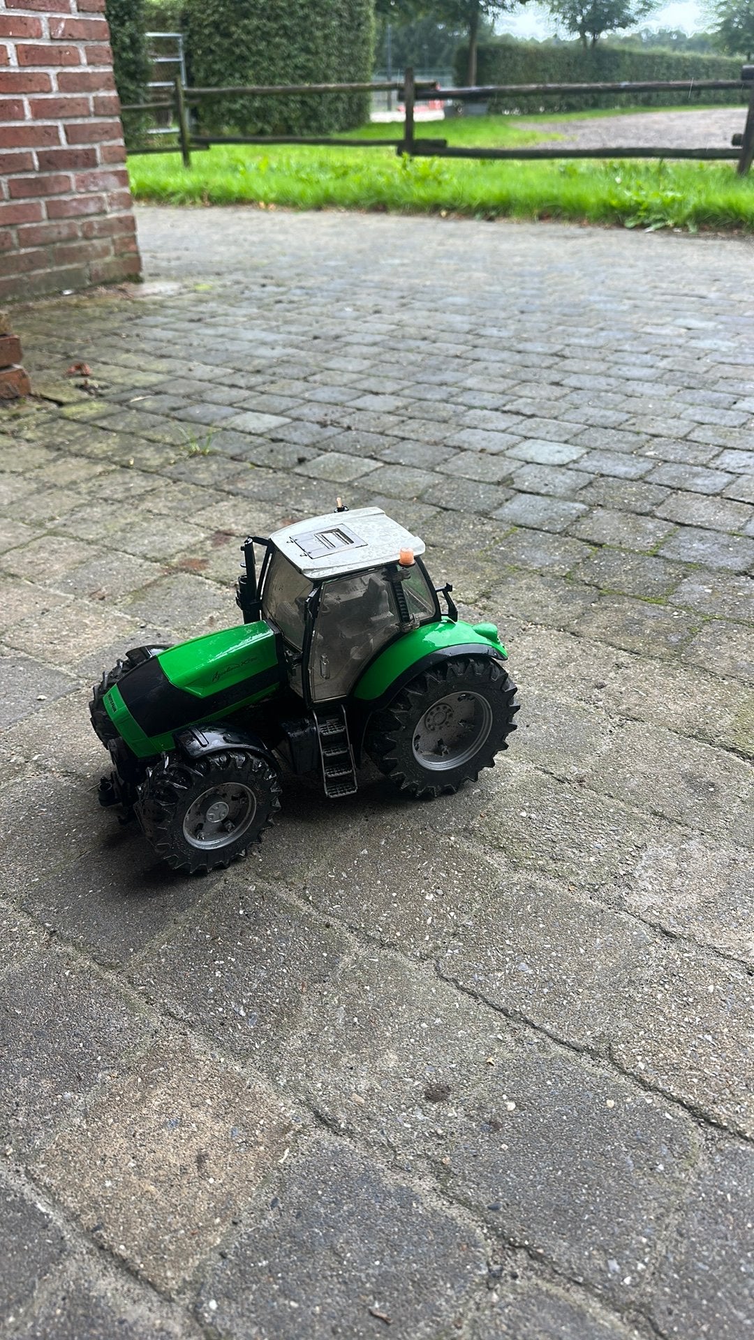 Bruder deutz fahr trekker, Ophalen of Verzenden, Gebruikt, Jongen