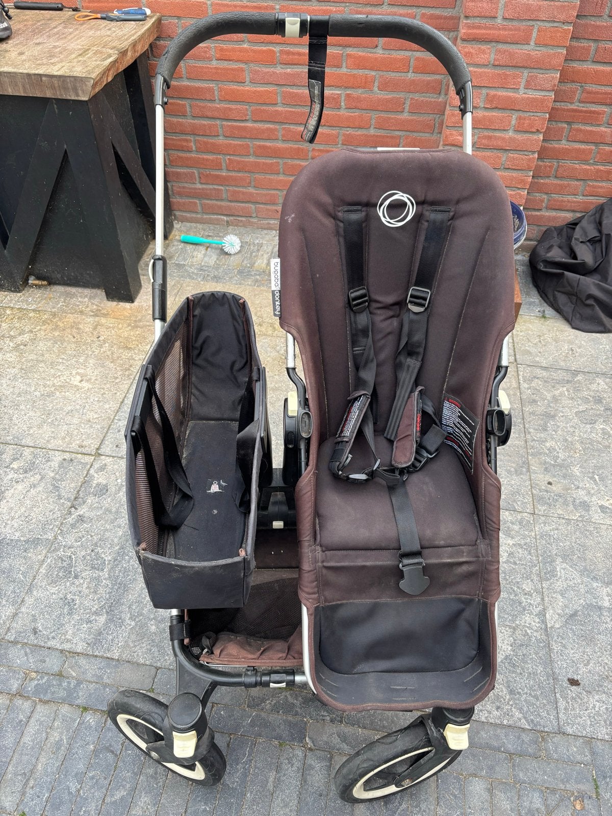Gebruikte Bugaboo Donkey Duo Kinderwagen, Gebruikt, Ophalen, Kinderwagen, Duowagen