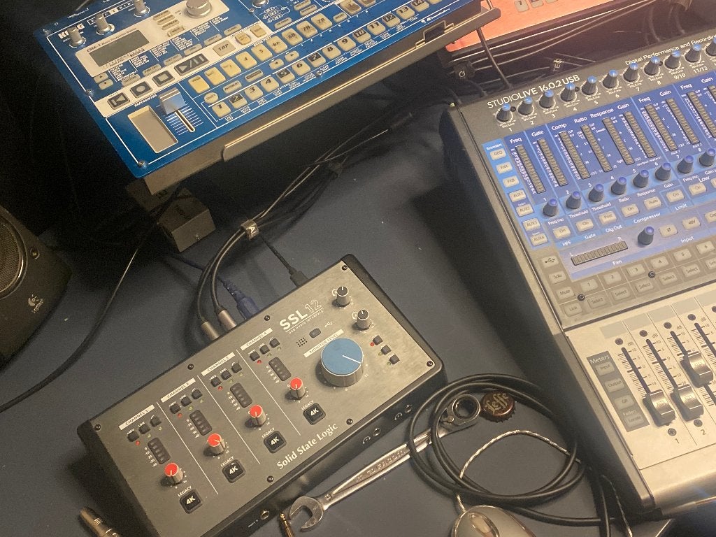 Solid state ssl12 interface, Ophalen of Verzenden, Zo goed als nieuw, Audio