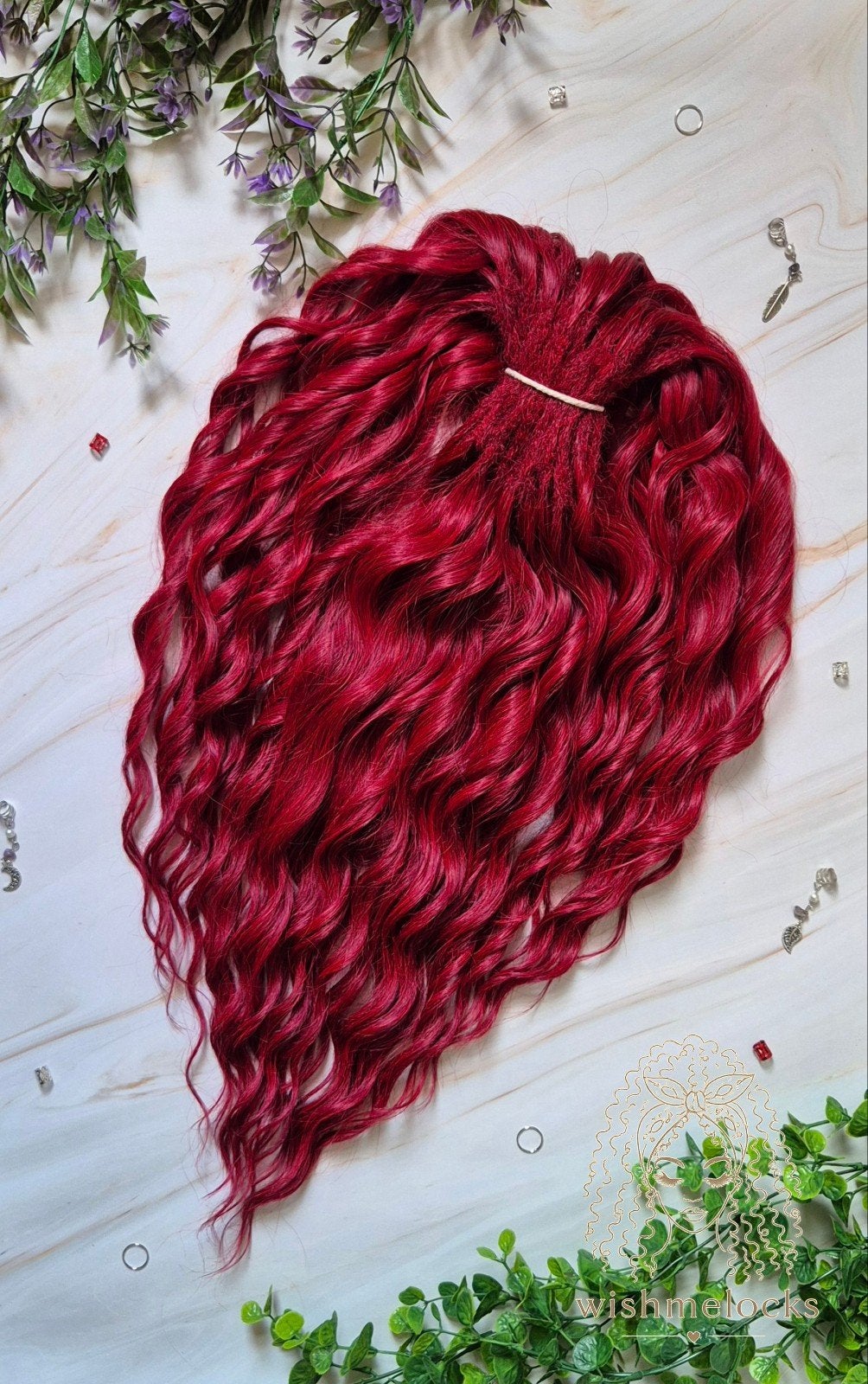 Dreads Dreadlock Set 60cm Hoge Kwaliteit Haarverlenging, Ophalen of Verzenden, Nieuw, Pruik of Haarverlenging