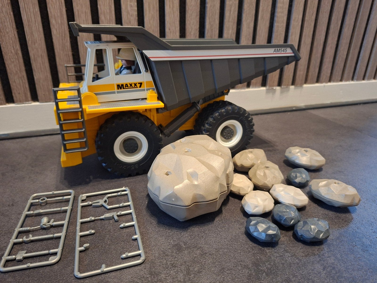 Playmobil 4037 Mega Kiepwagen met toebehoren, Kinderen en Baby's, Gebruikt, Complete set, Voertuig, Ophalen of Verzenden