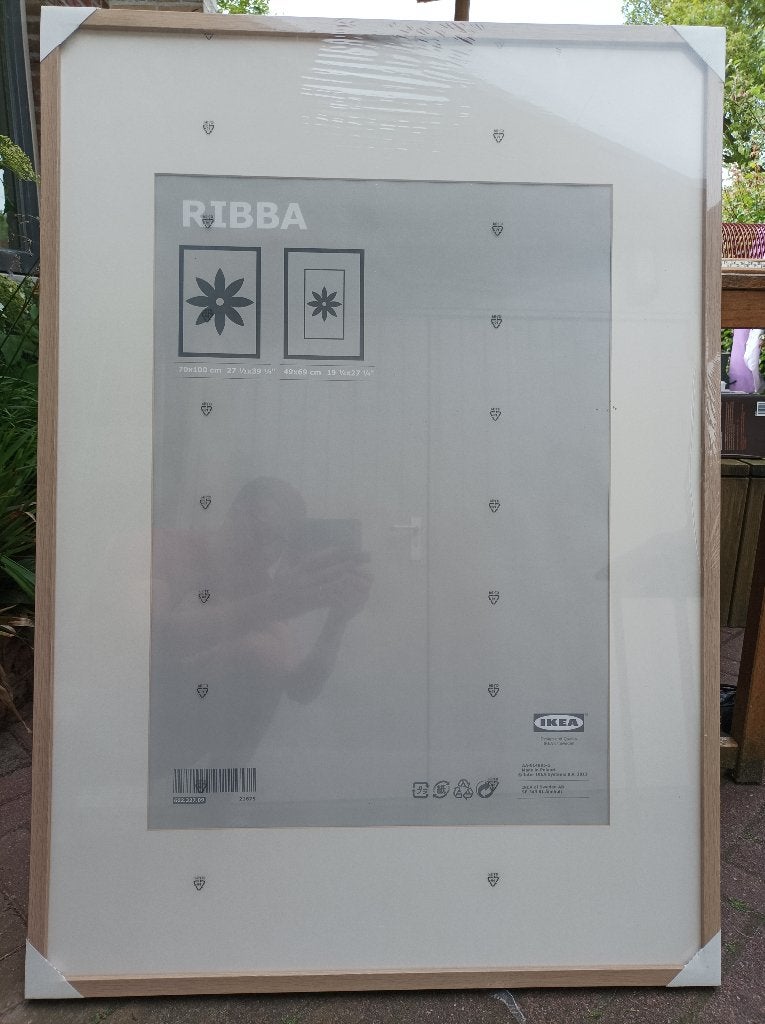 Fotolijst 70x100cm Ikea Ribba, Audio, Tv en Foto, Fotografie | Fotolijsten, Ophalen, Nieuw