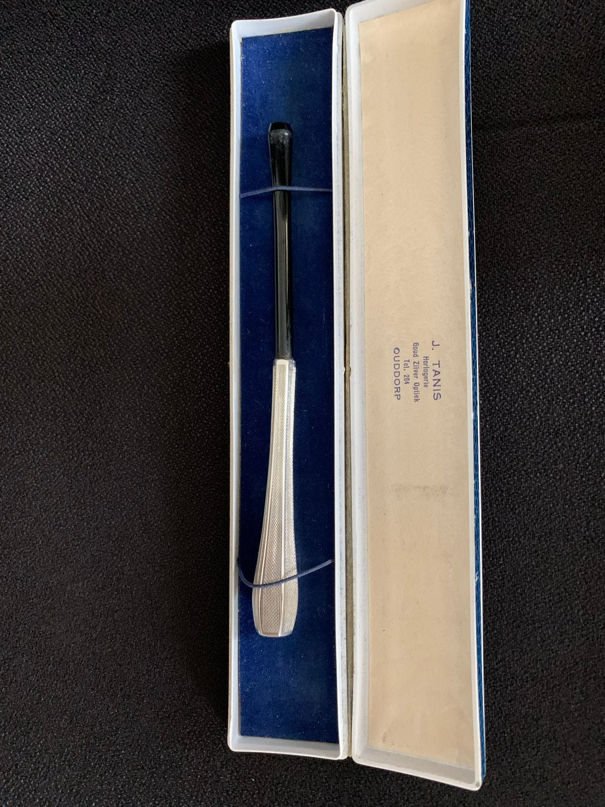 Zilveren sigarettenpijpje in originele verpakking, Ophalen of Verzenden, Zilver