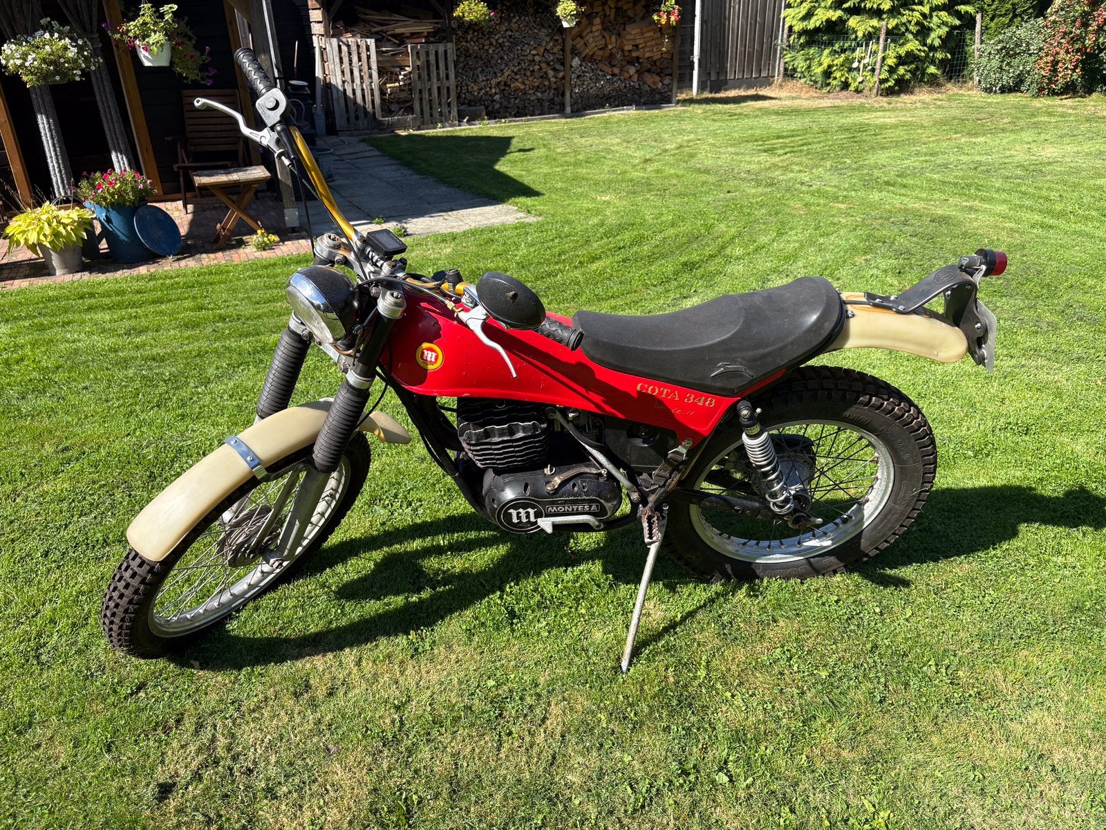 Montesa cota 348 uit 1976., Ophalen, Zo goed als nieuw