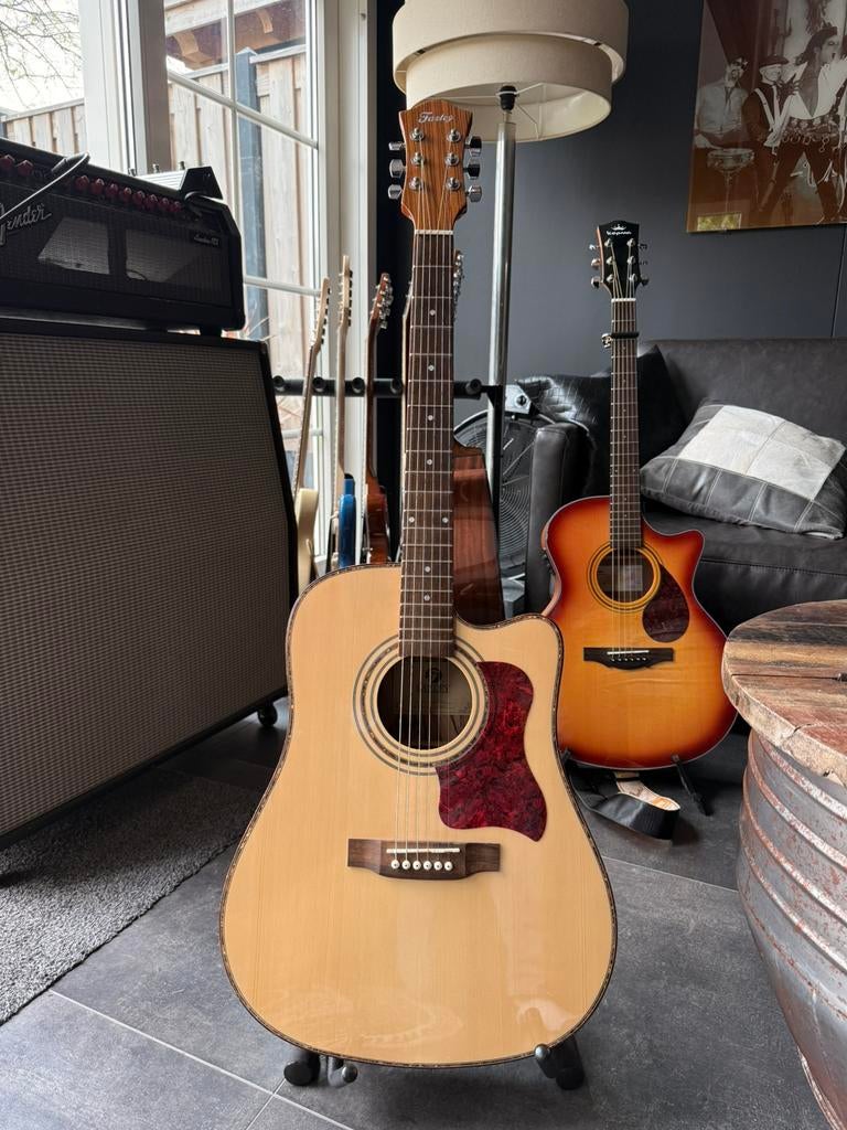 Fazley Akoestische Gitaar, Ophalen, Zo goed als nieuw, Western- of Steelstringgitaar