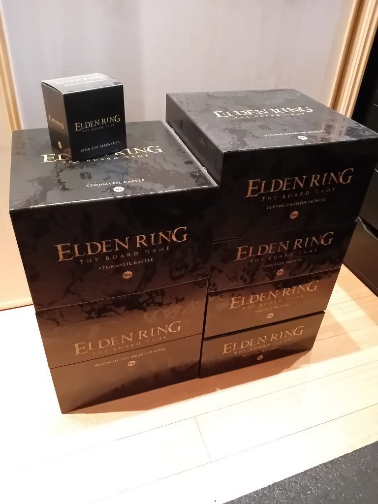 Elden Ring Kickstarter Boardgame All In Pledge, Vijf spelers of meer, Ophalen, Nieuw, Steamforged Games