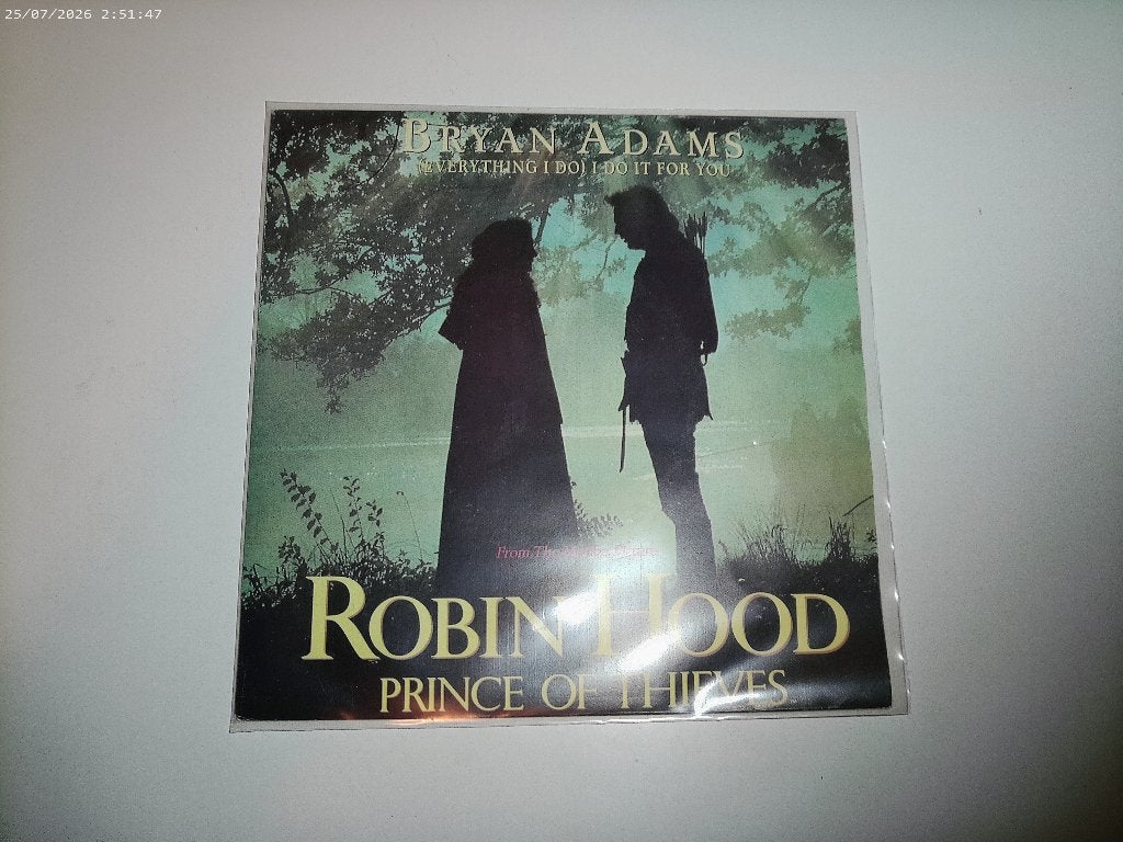 Bryan Adams - Everything I do I do it for you, Gebruikt, Fotohoes, 7 inch, Ophalen of Verzenden