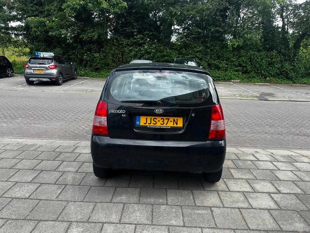 Kia PICANTO 1.1 EX, 4 cilinders, 400 kg, Zwart, Bedrijf