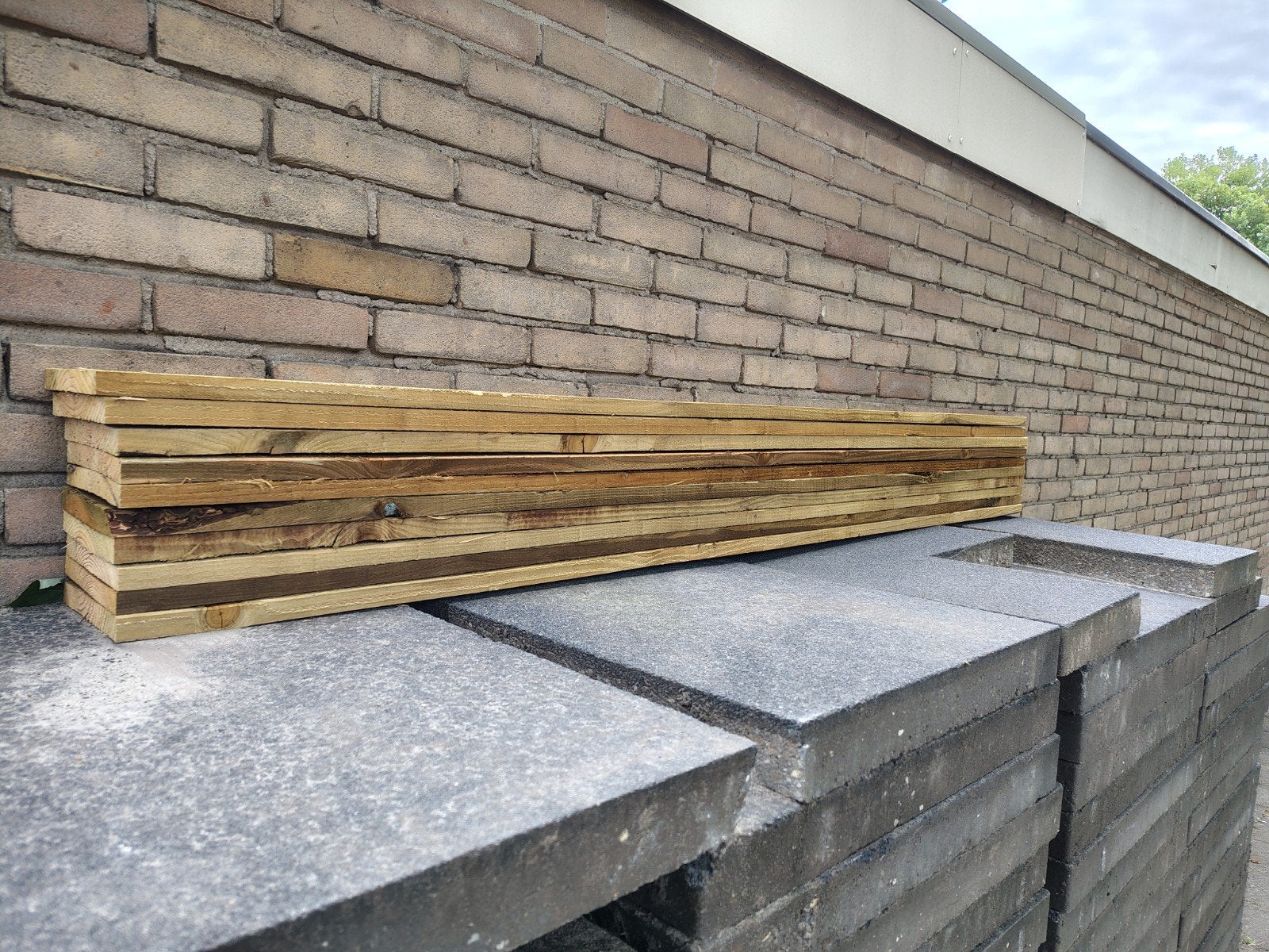 geïmpregneerd douglas, Ophalen, 1 tot 2 meter, Minder dan 3 meter, Nieuw