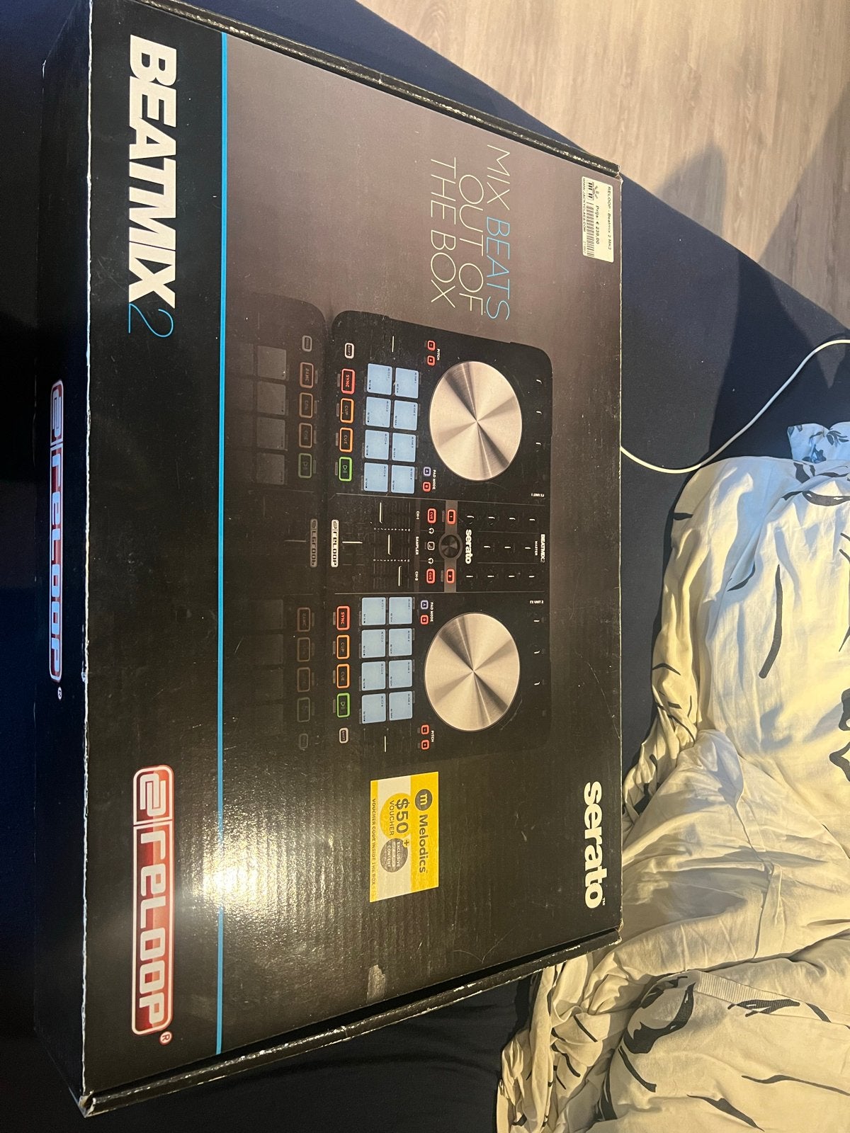 Reloop Beatmix 2 DJ Controller met Serato DJ Intro, Ophalen of Verzenden, Zo goed als nieuw, Dj-set, Reloop