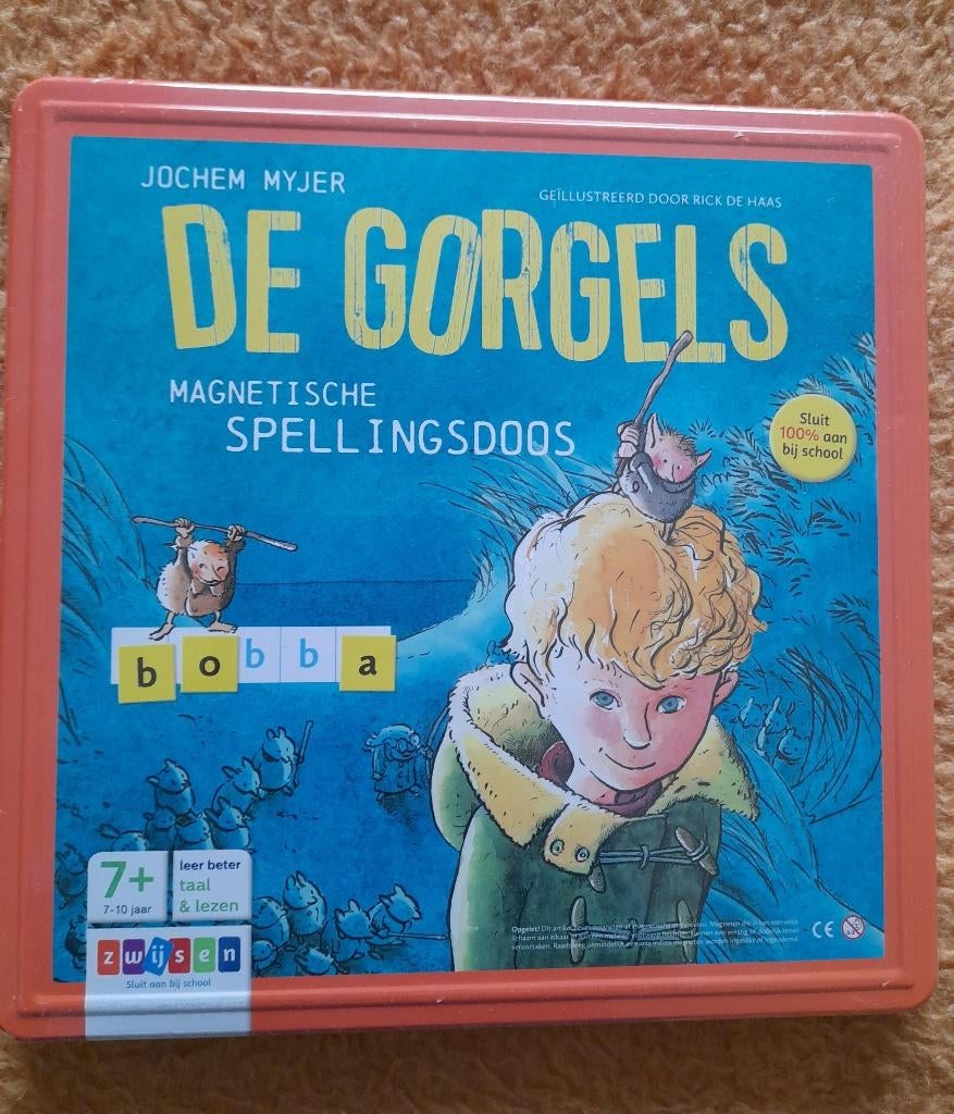 De Gorgels magnetische spellendoos Jochem Myjer, Kinderen en Baby's, Speelgoed | Educatief en Creatief, Ophalen of Verzenden, Nieuw