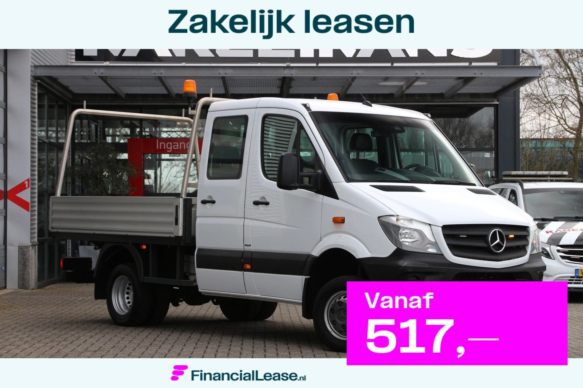 Mercedes-Benz Sprinter 516 CDI | Aut. | 4x4 | ZG1 | Euro 6 |, Automaat, Gebruikt, 4 cilinders, 2000 kg