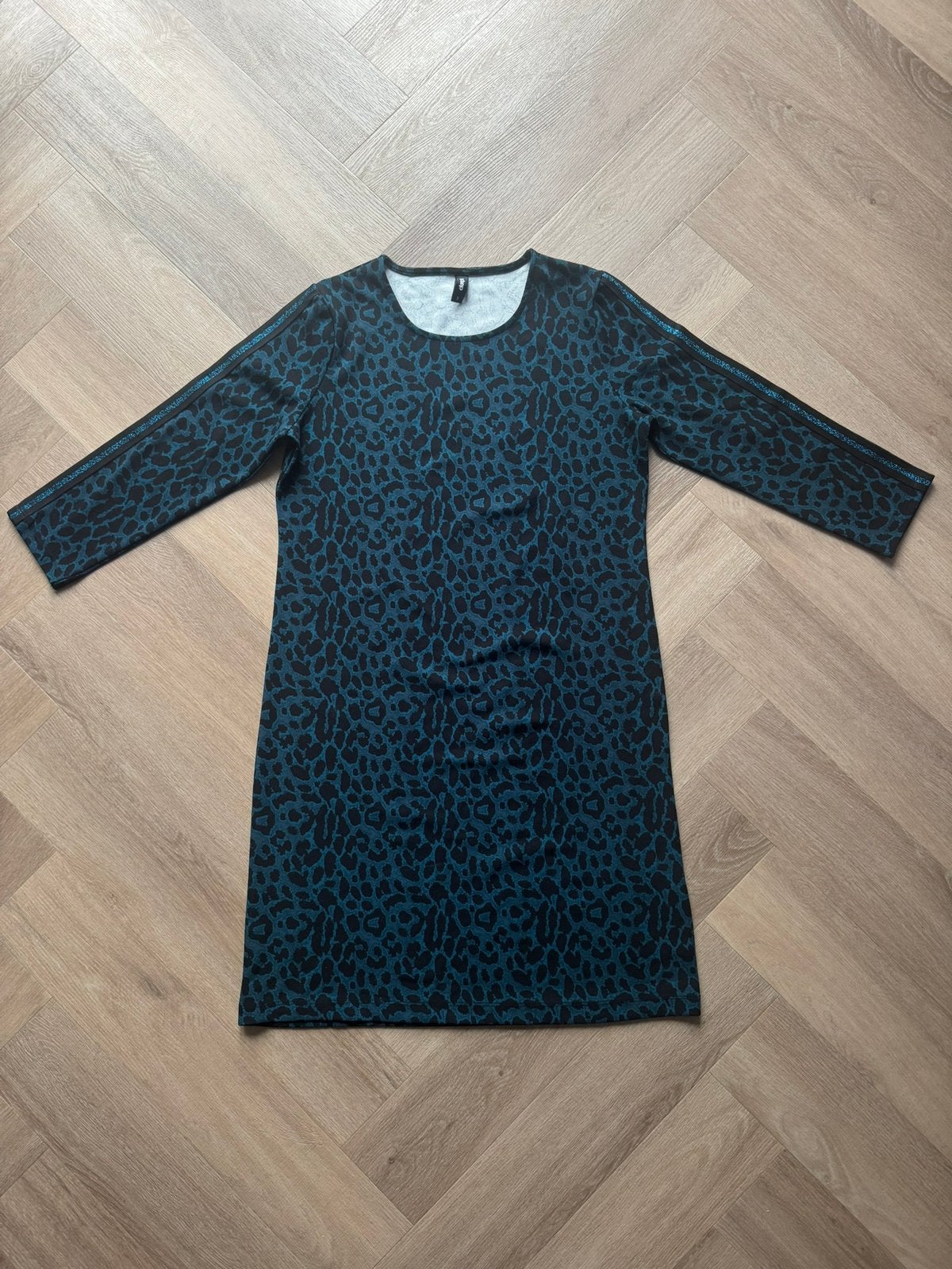 Shoeby Eksept luipaardprint jurk maat S, Ophalen of Verzenden, Nieuw, Maat 36 (S), Blauw