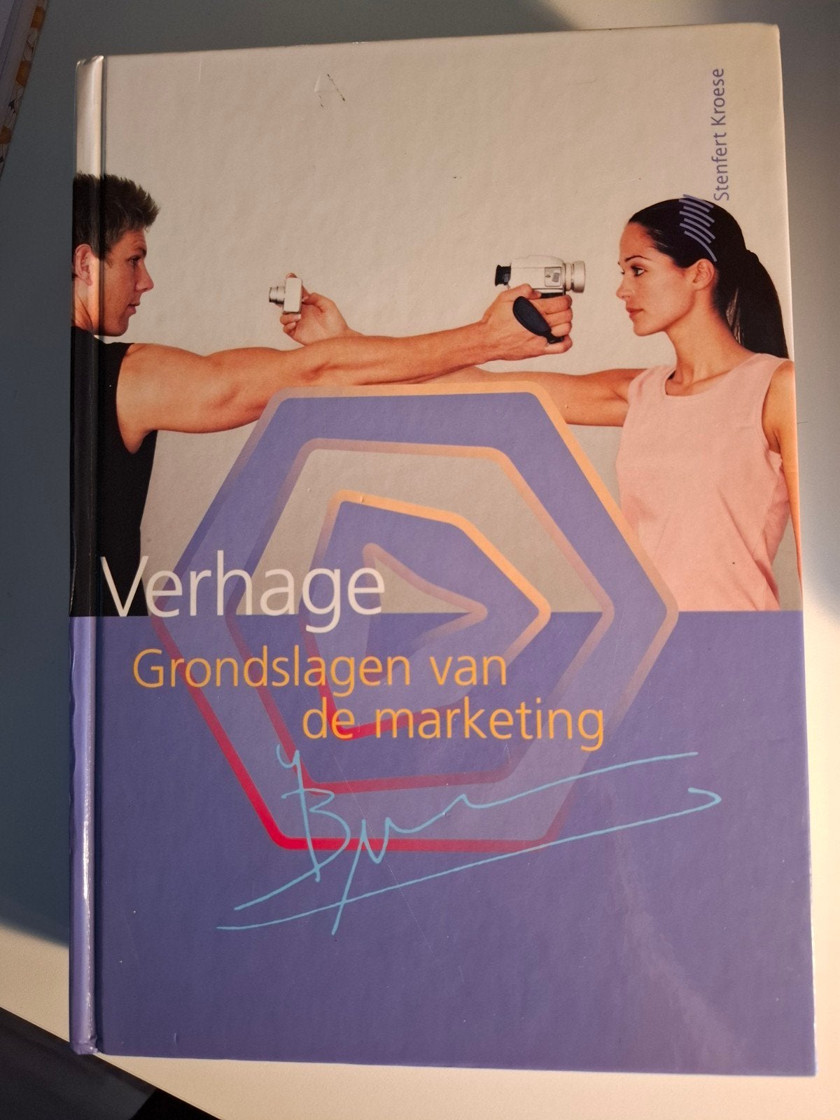 Grondslagen van de marketing - Verhagen (Studieboek), Ophalen of Verzenden, Gelezen, Economie en Marketing, Verhagen, Stenfert Kroese