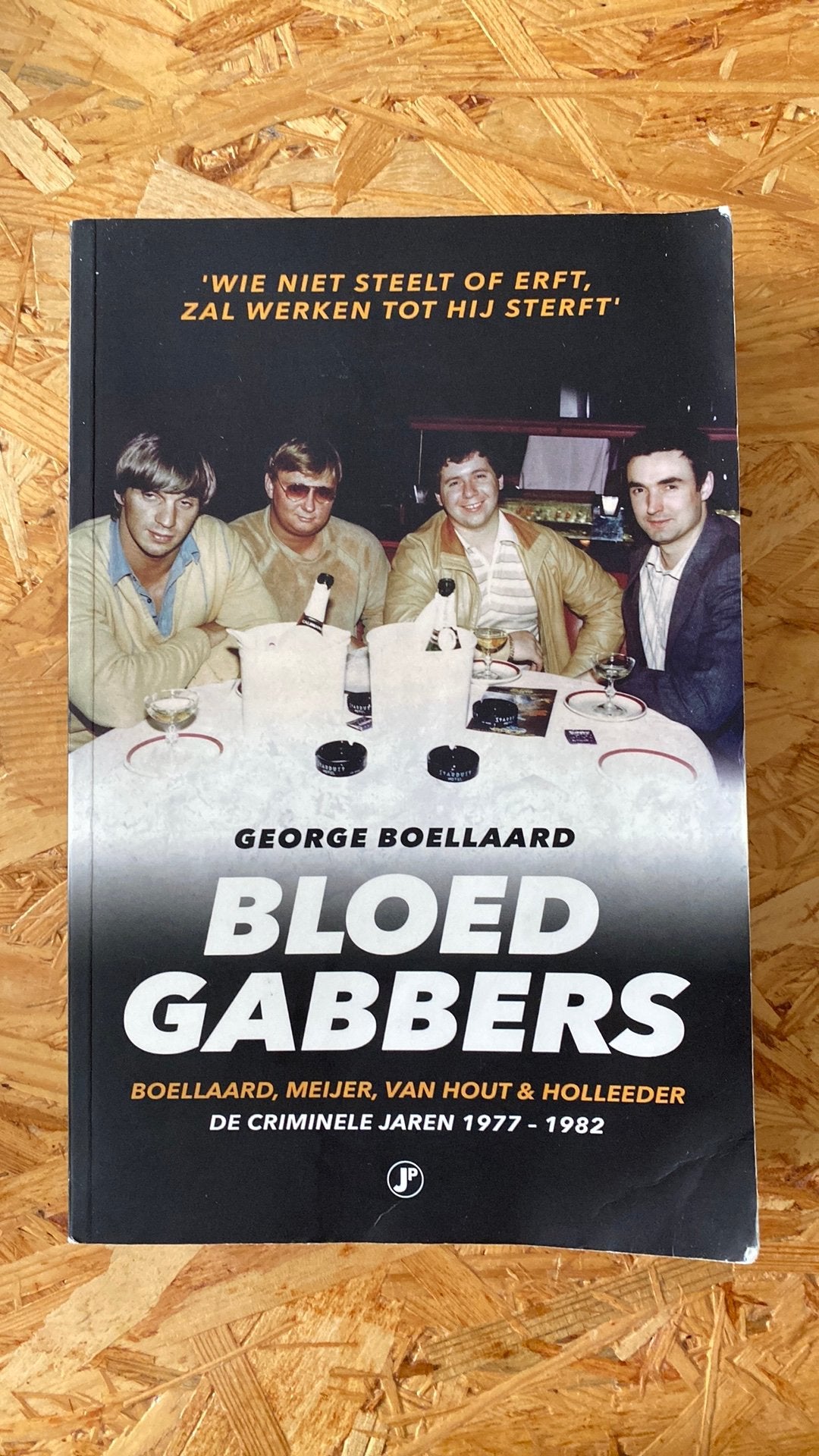 George Boellaard - Bloedgabbers, Boeken, Detectives, Gelezen, Ophalen of Verzenden