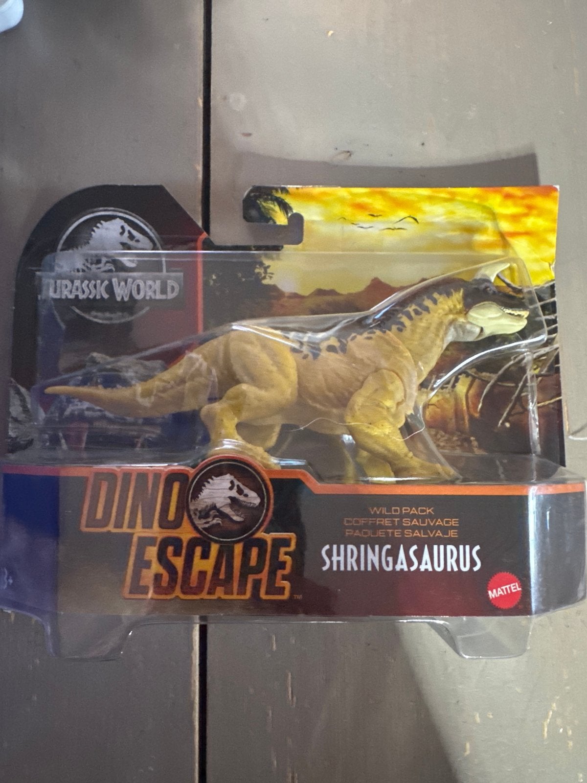 Jurassic World Dino Escape Shringasaurus Mattel actiefiguur, Kinderen en Baby's, Speelgoed | Actiefiguren, Ophalen of Verzenden