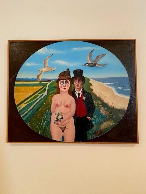 Schilderij Ferry Slebe, "Marty Feldman", Antiek en Kunst, Kunst | Schilderijen | Modern, Ophalen