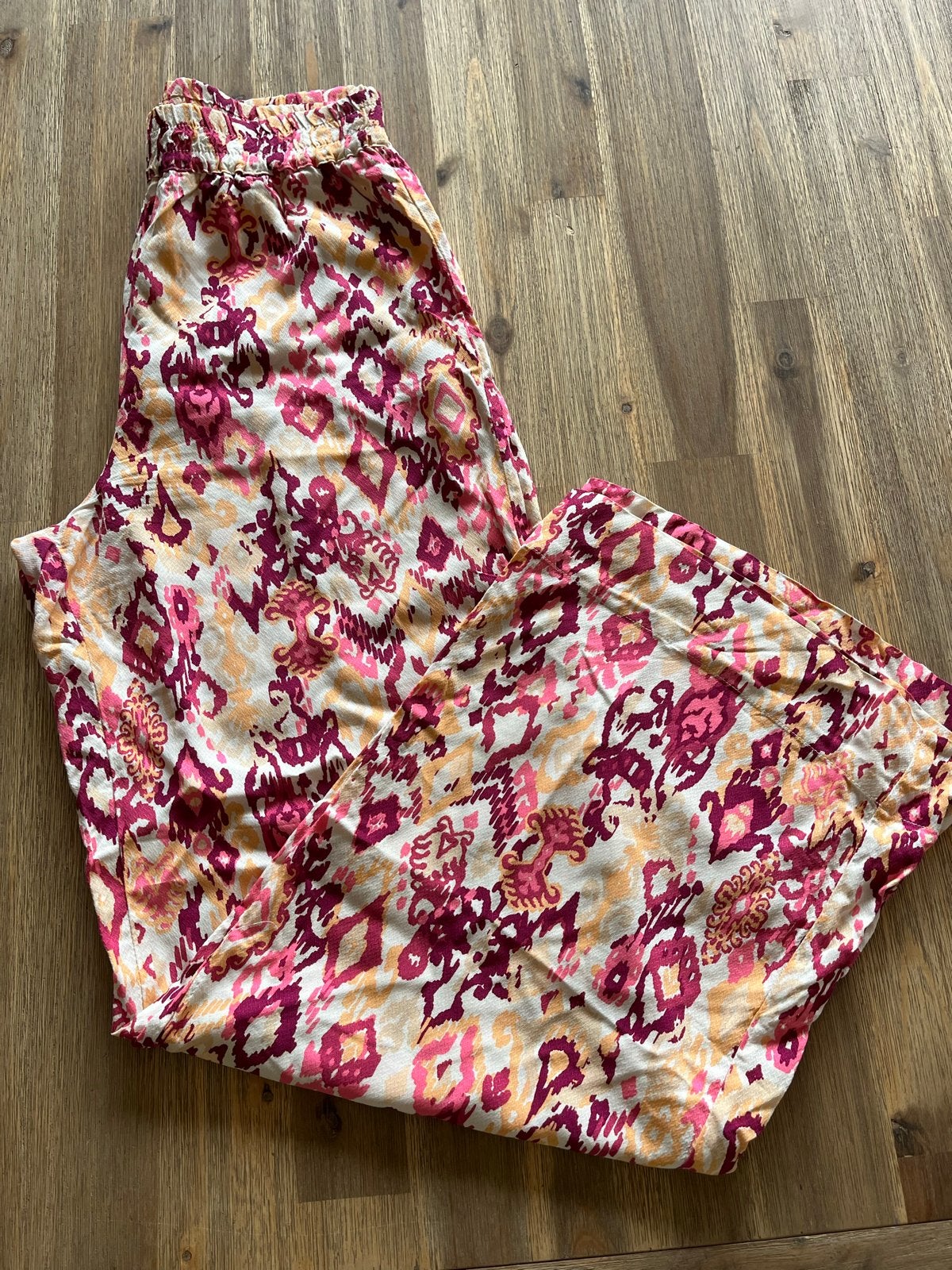 Costes Studio wijde pijpen Broek Maat M, Maat 38/40 (M), Meerkleurig, Ophalen of Verzenden, Zo goed als nieuw