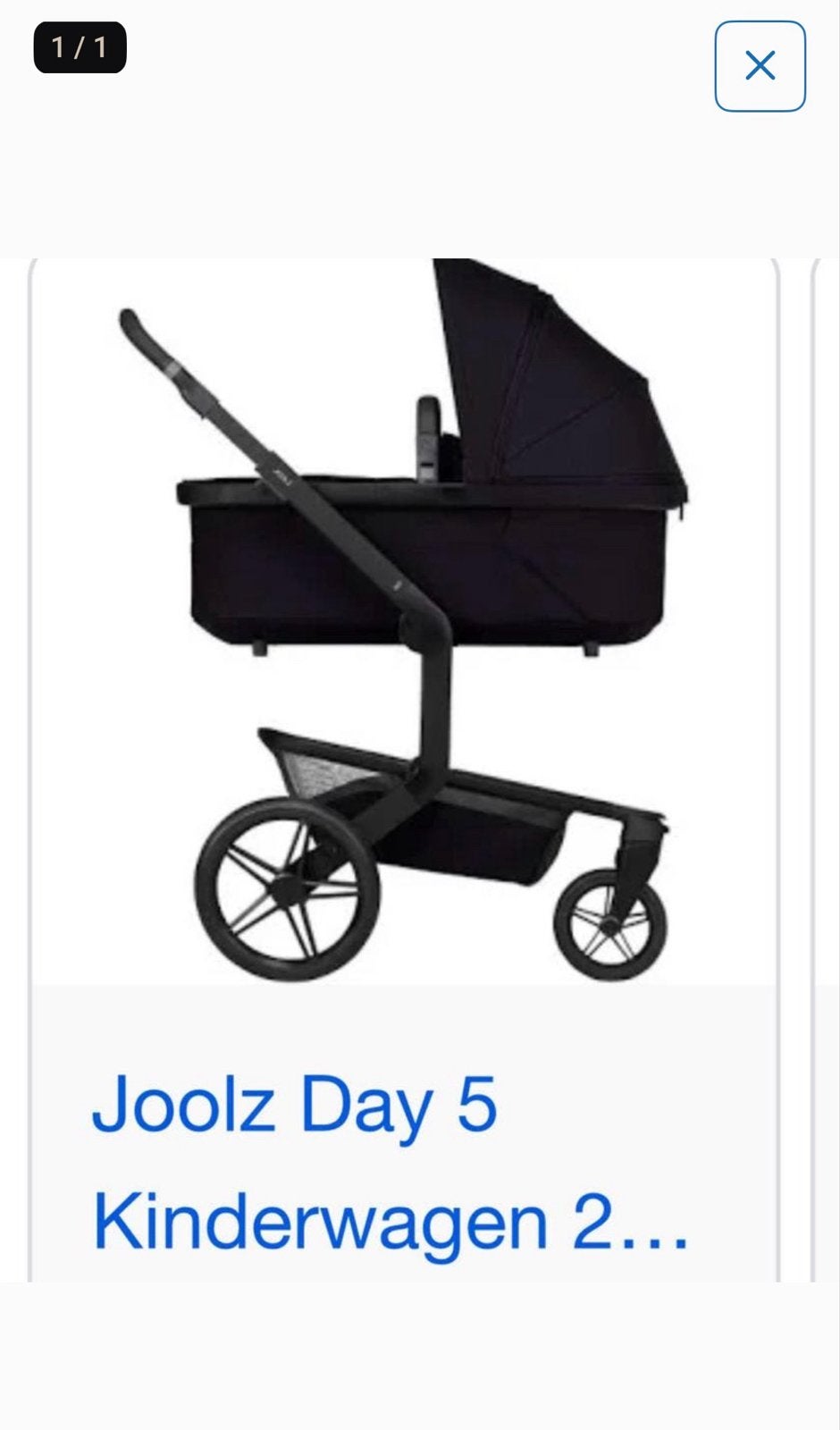 Joolz Day 5 Kinderwagen Comfort & Stijl voor Ouders, Ophalen, Zo goed als nieuw, Kinderwagen, Overige merken
