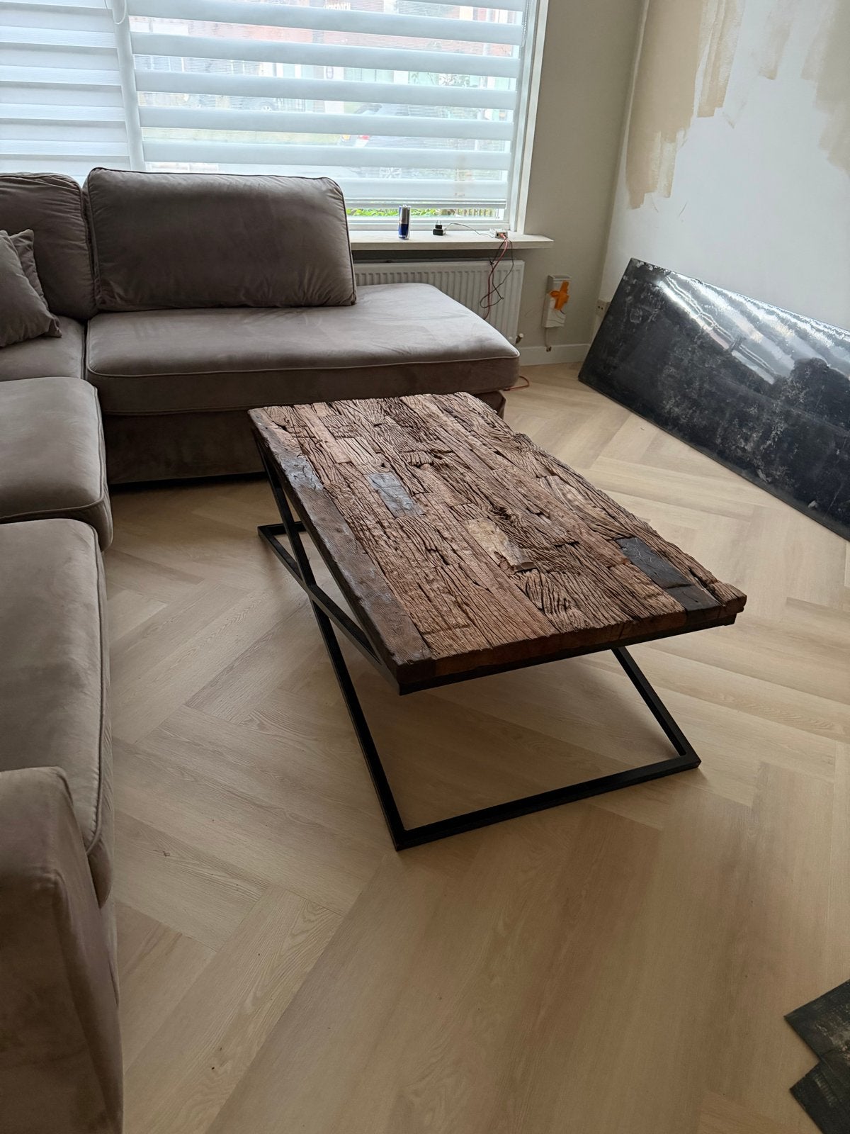 Eric kuster salon tafel, 50 – 75, Ophalen of Verzenden, Zo goed als nieuw, Rechthoekig