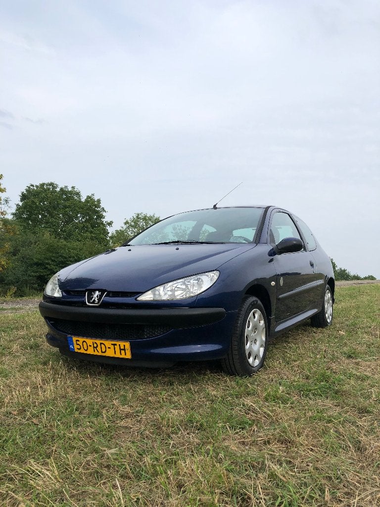 Peugeot 206 1.4 X-line 3D 2005 Blauw, Auto's, 4 cilinders, Blauw, Particulier, 75 pk