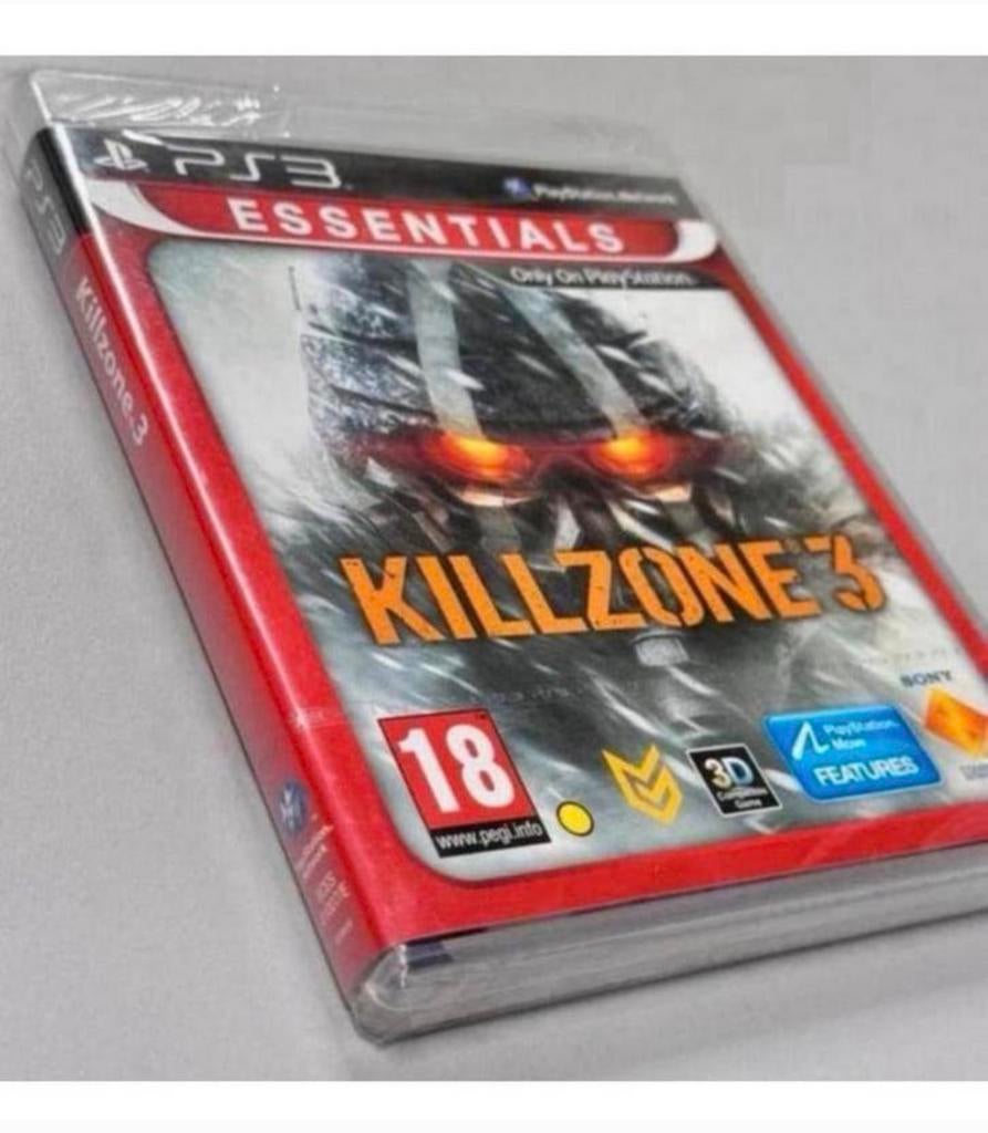 Killzone 3 Essentials - 3D Compatible SEALED NIEUW ps3 game, Vanaf 18 jaar, Shooter, 1 speler, Nieuw