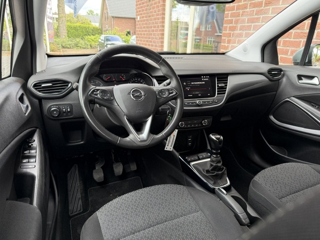 Opel Crossland 1.2 Turbo Edition 110PK CAMERA / CARPLAY / AN, Auto's, 21 km/l, Gebruikt, 1199 cc, Origineel Nederlands