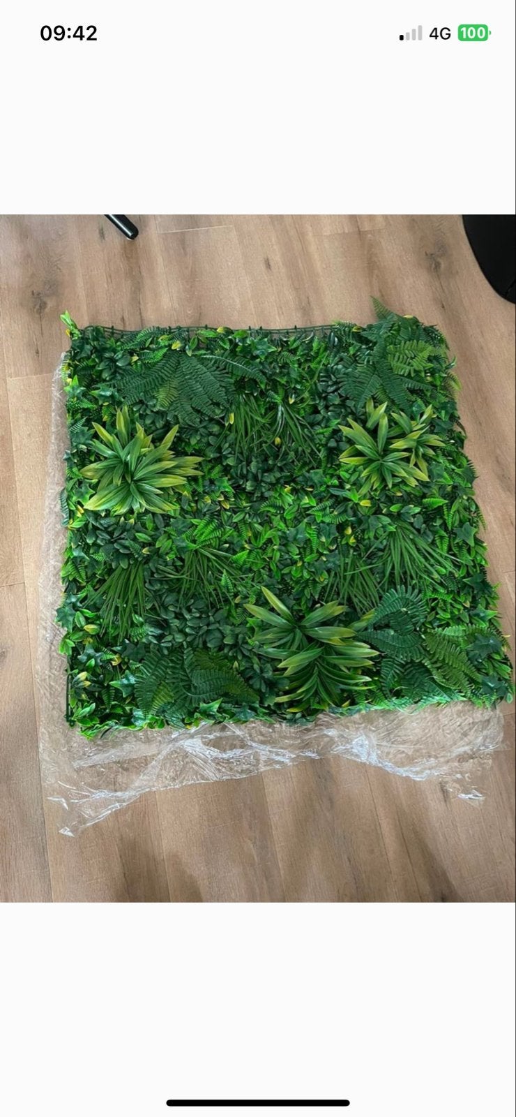 Nieuwe Kunsthaag/Groenwand 100x100cm, Tuin en Terras, Ophalen, Bloeit niet