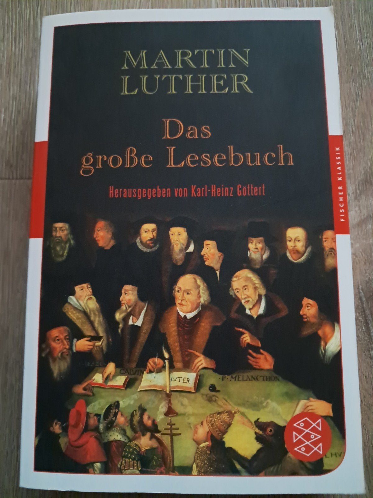 K7 Martin Luther: Het Grote Leesboek - Fischer Klassiek, Boeken, Ophalen of Verzenden, Zo goed als nieuw, Martin Luther, Europa overig