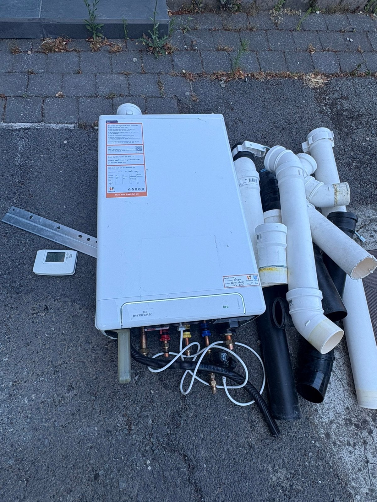 Intergas CW5 ketel, Ophalen, Geiser, Zo goed als nieuw, Minder dan 20 liter