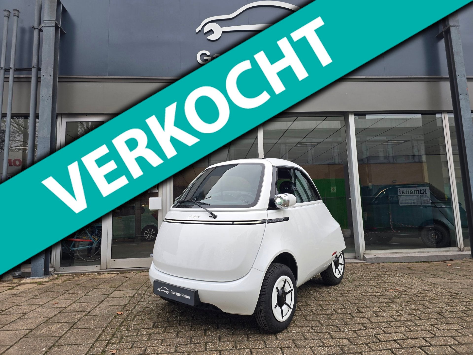 Micro Microlino Microlino Competizione 10.5 kWh L7 177 Km. 9, Auto's, Automaat, Achterwielaandrijving, Gebruikt, Zwart