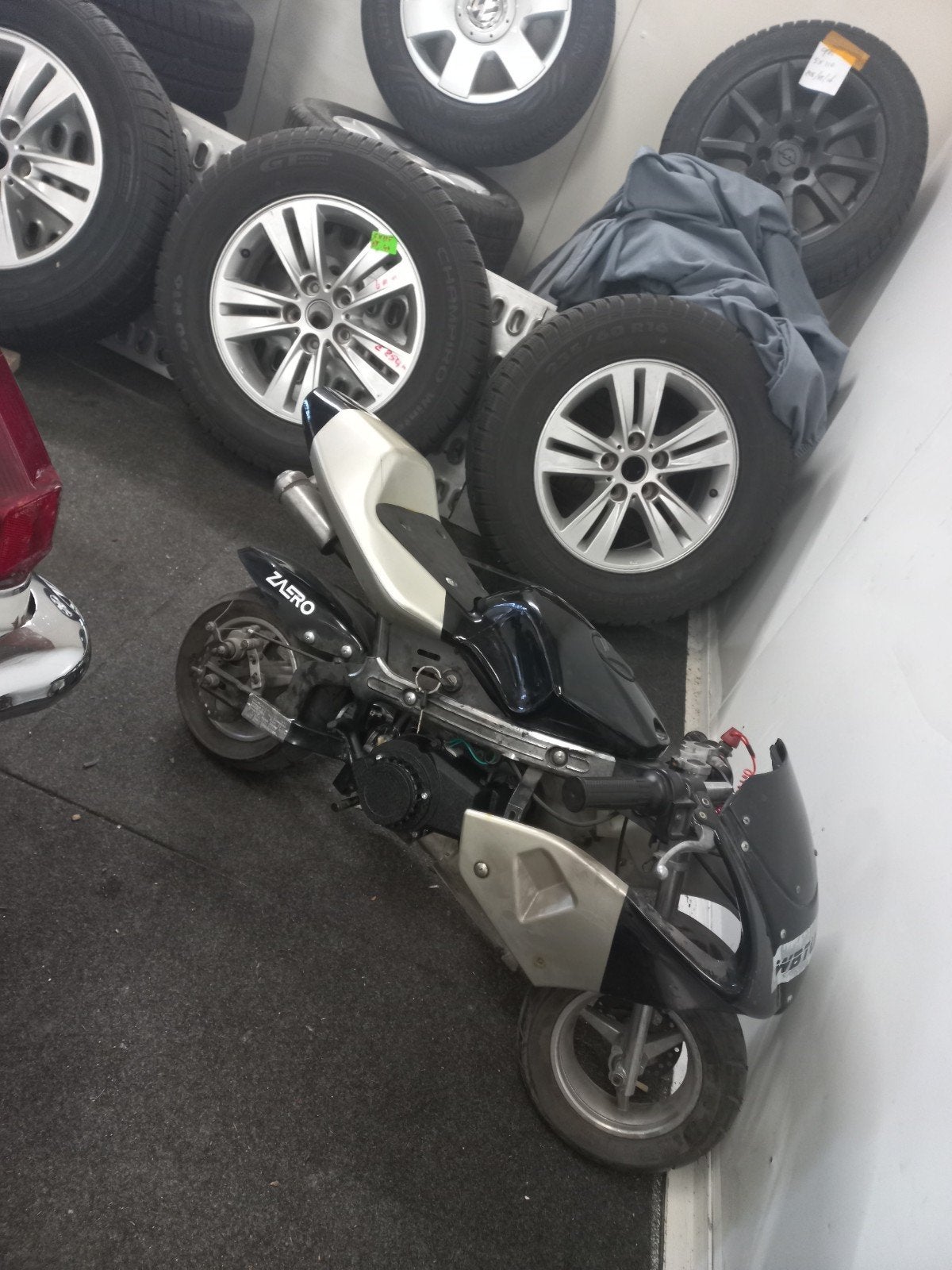 Minibike 49cc opknapper, Ophalen, Overige typen, 49 cc, Zo goed als nieuw