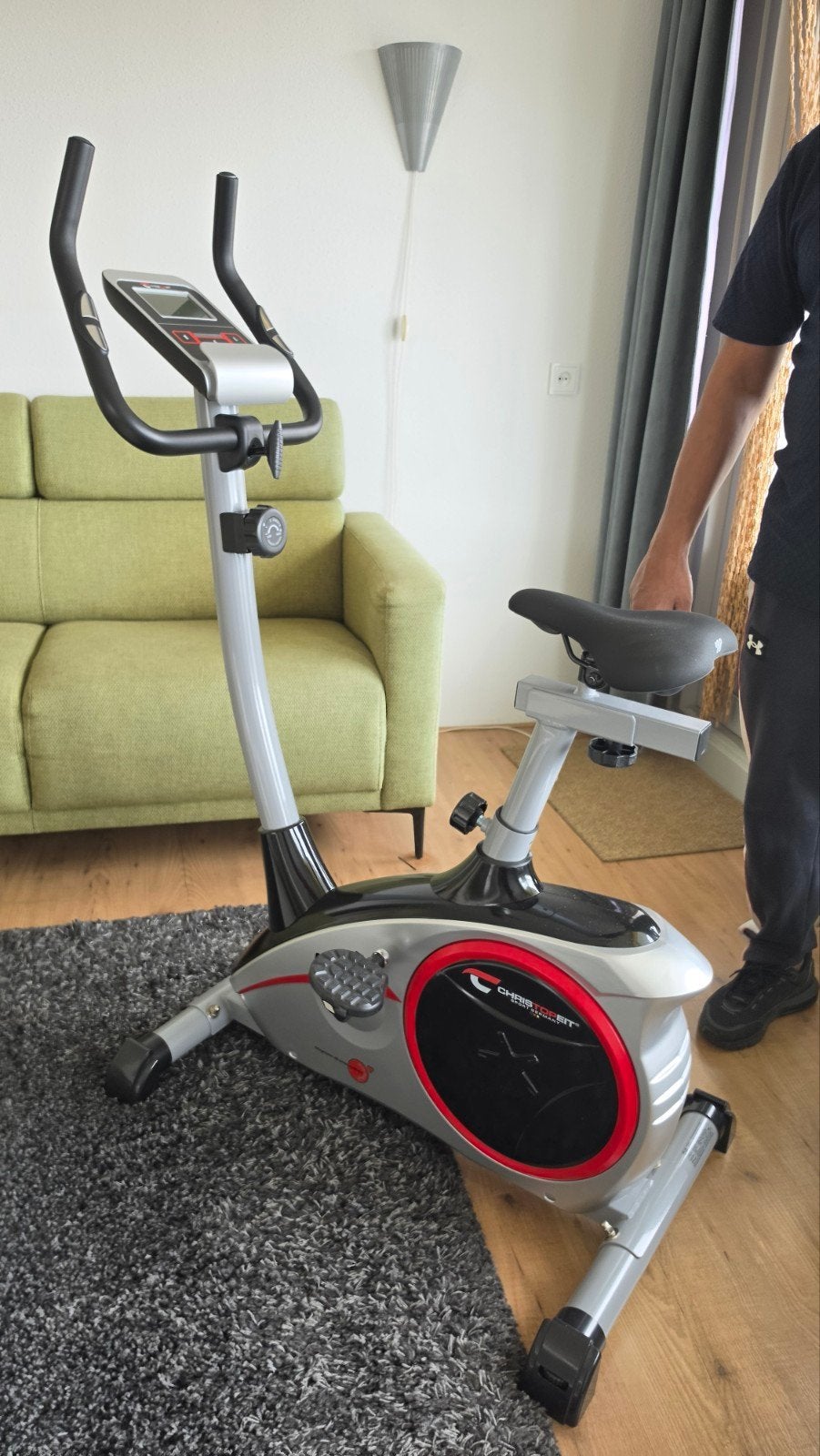 Hometrainer Chris Topfit AL1000 van Lidl, Ophalen of Verzenden, Zo goed als nieuw, Metaal, Benen