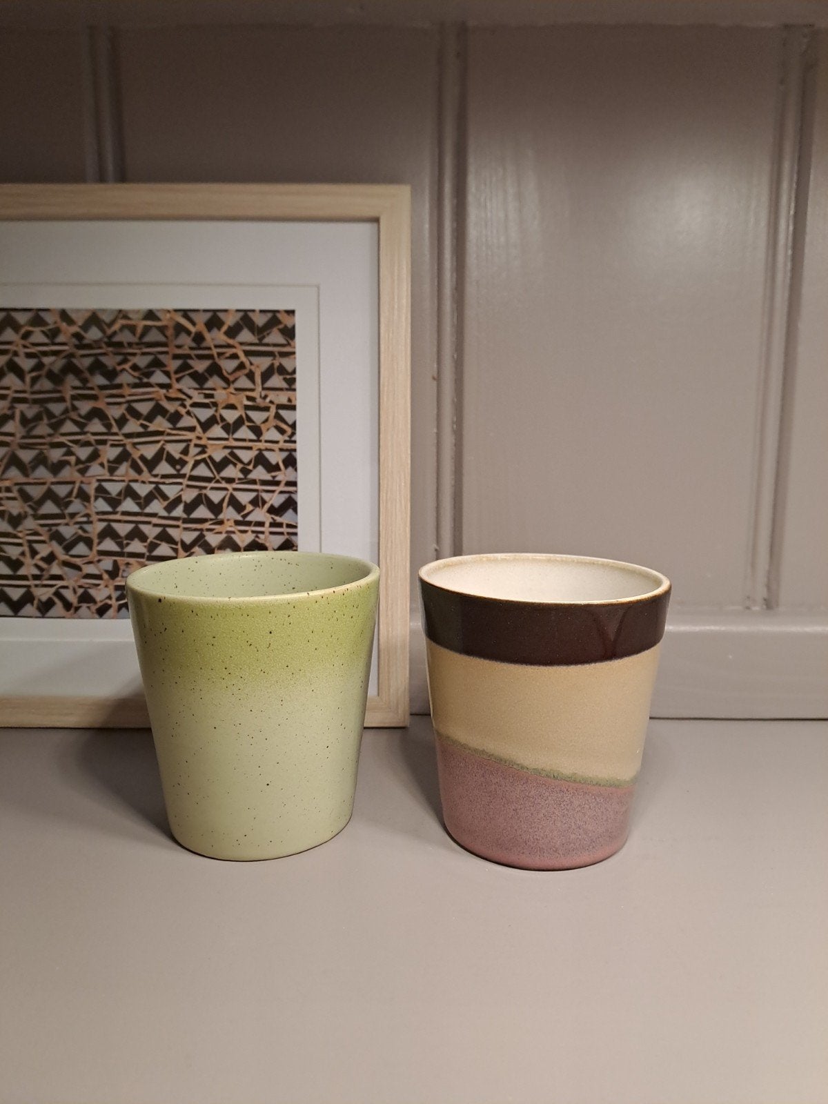 Groen hk living koffie kopje, Ophalen of Verzenden, Keramiek, Overige stijlen, Kop(pen) en/of Schotel(s)