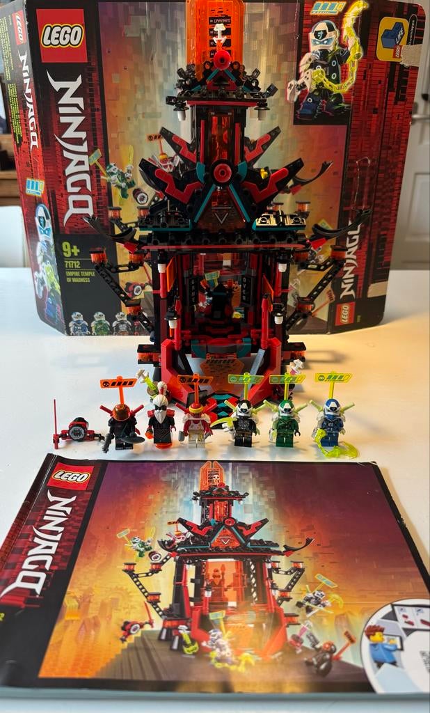Lego Ninjago 71712 Empire Tempel van Waanzin, Lego, Ophalen of Verzenden, Zo goed als nieuw, Compleet