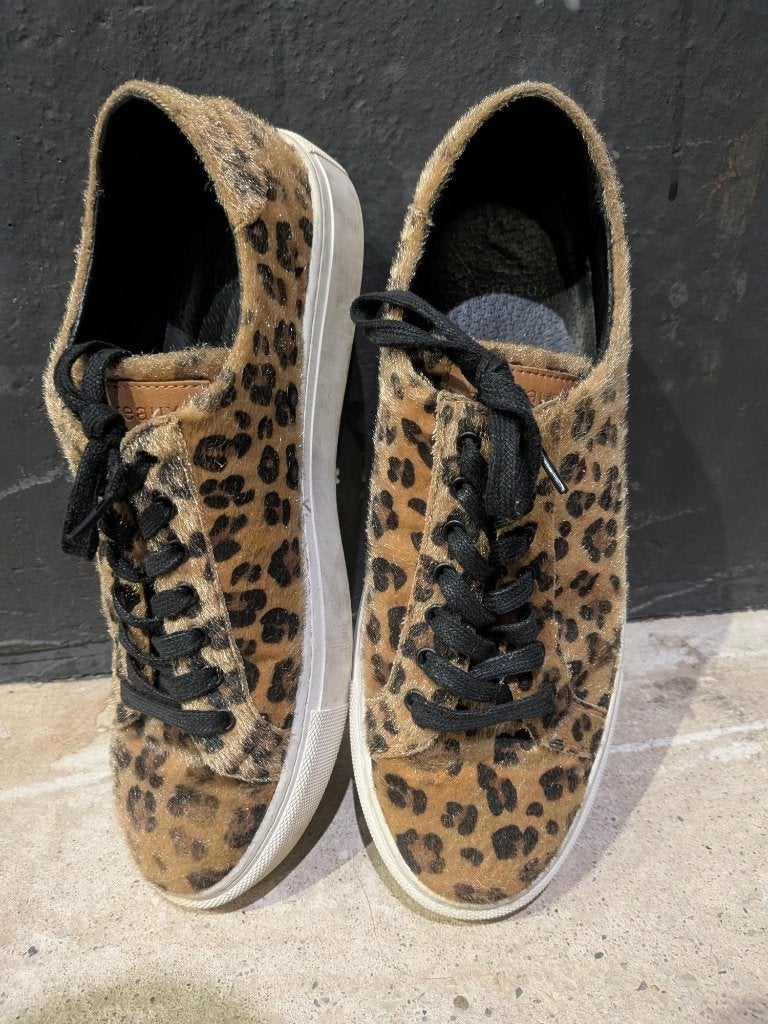Lureaux sneakers met zebraprint - Maat 44, Overige kleuren, Ophalen of Verzenden, Lureaux, Sneakers of Gympen