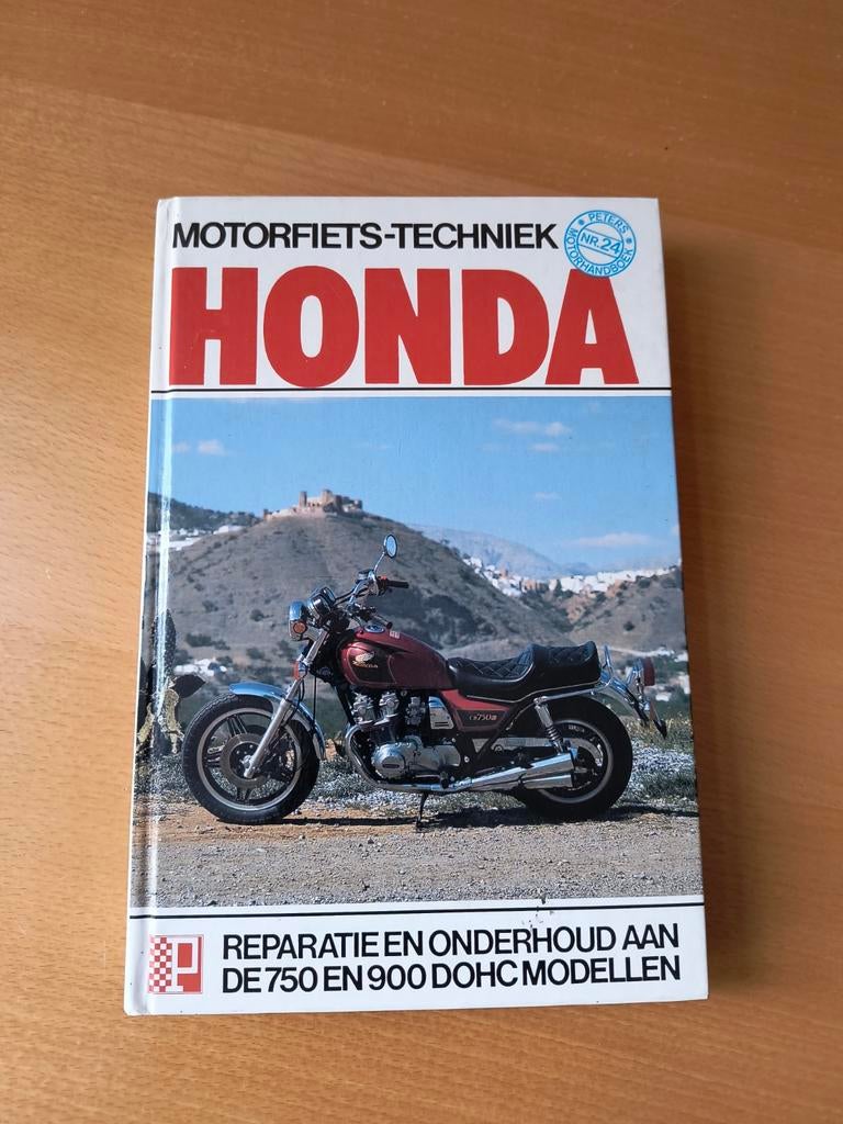 Werkplaatshandboek Honda 750 en 900 DOHC modellen, Motoren, Ophalen of Verzenden