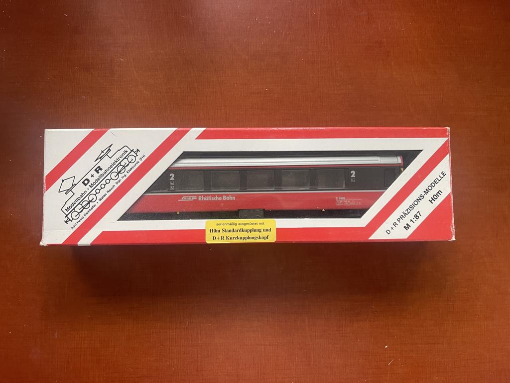 D+R 22496 EW IV RhB B 2496 Bernina Express (Bemo), Overige merken, Gelijkstroom, Ophalen of Verzenden, Analoog
