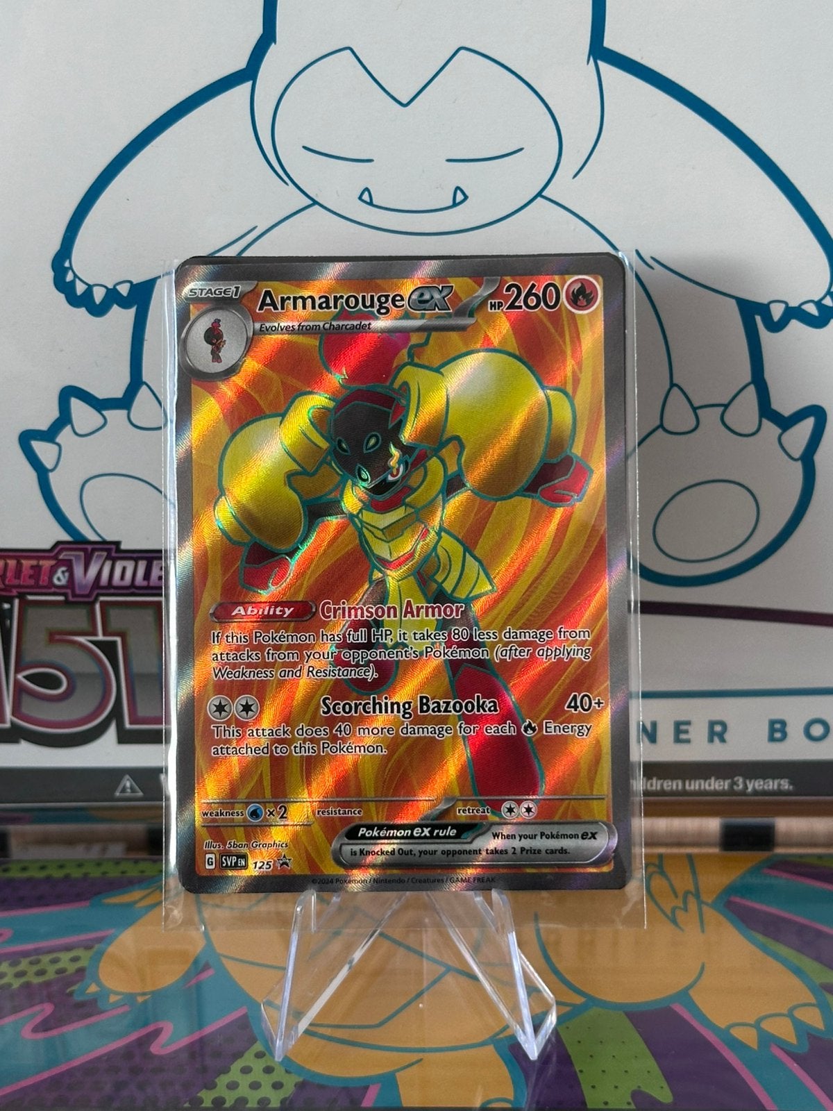 Armarouge ex Promo (SVP 125) - Scarlet & Violet Promos, Ophalen of Verzenden, Nieuw, Losse kaart