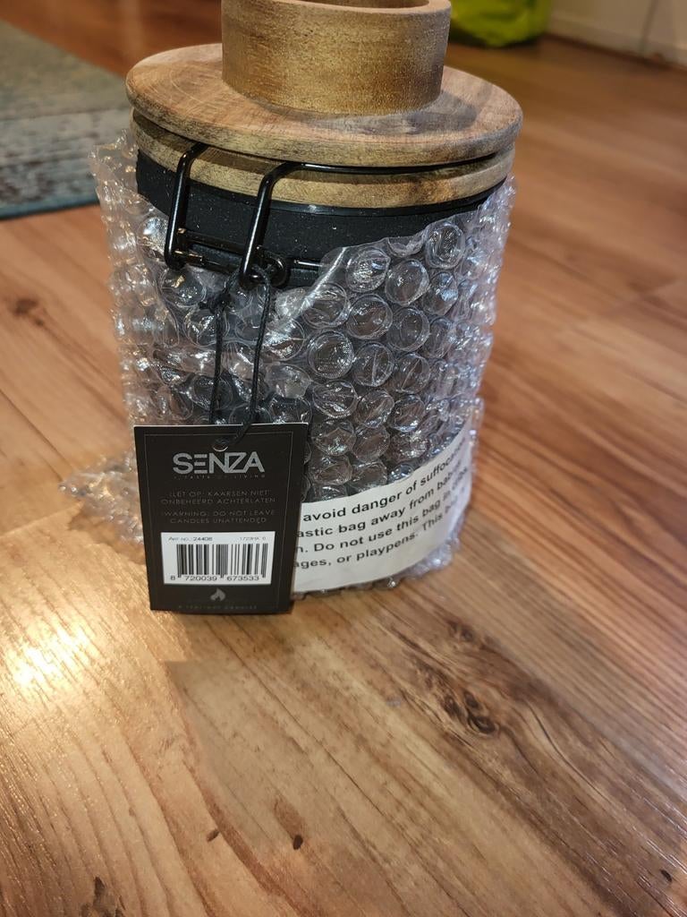 SENZA theelichthouder, Huis en Inrichting, Woonaccessoires | Kandelaars en Kaarsen, Ophalen, Nieuw, Overige materialen, Minder dan 25 cm