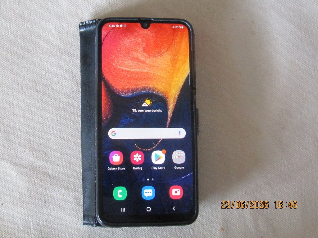 Samsung Galaxy A50 mobiel, Telecommunicatie, Mobiele telefoons | Samsung, Gebruikt, Verzenden, Zwart, Touchscreen