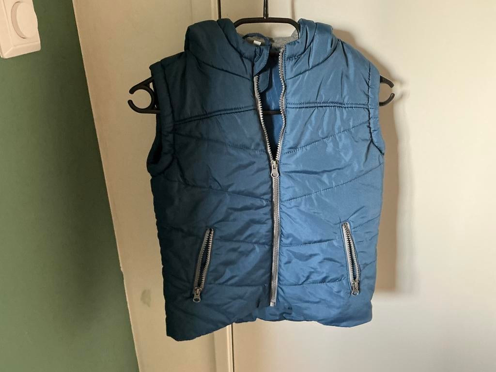 Bodywarmer maat 128, Kinderen en Baby's, Kinderkleding | Maat 128, Ophalen, Gebruikt, Jongen of Meisje, Jas