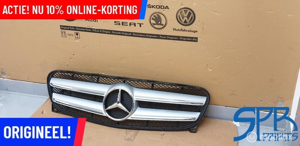 MB GLA X156 GRILL Grille A1568880460 ORIGINEEL EMBLEEM LOGO, Auto-onderdelen, Mercedes-Benz, Nieuw, Ophalen of Verzenden, Mercedes-Benz
