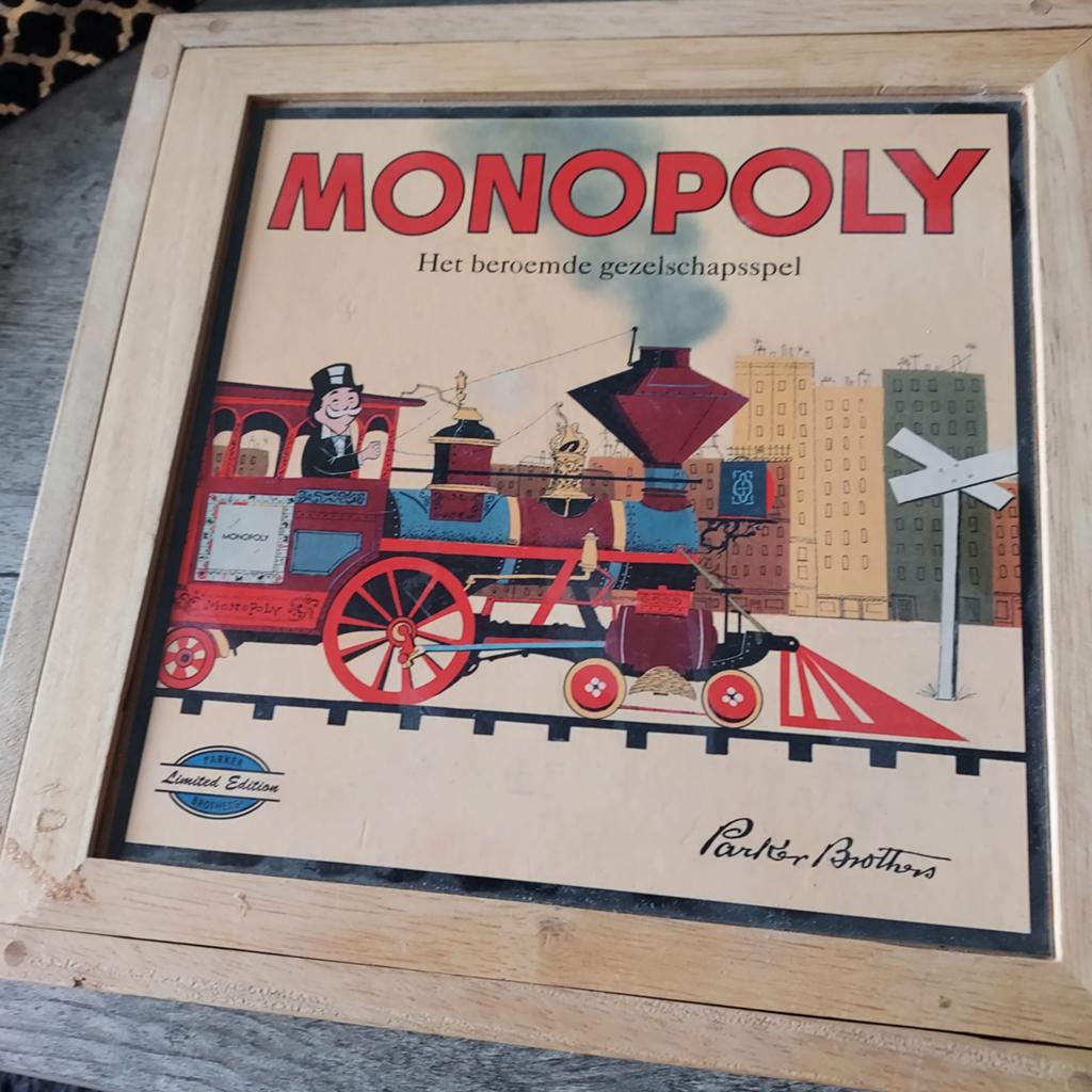 Monopoly Limited Edition - Het beroemde gezelschapsspel, Vijf spelers of meer, Ophalen of Verzenden, Gebruikt, Parker Brothers